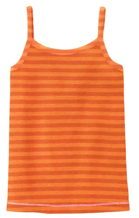 Girls Camisole - Stripes | Orange