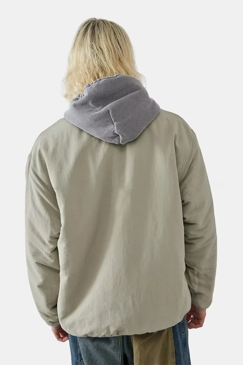 Gramicci Reversible Fleece Cardigan (Taupe)