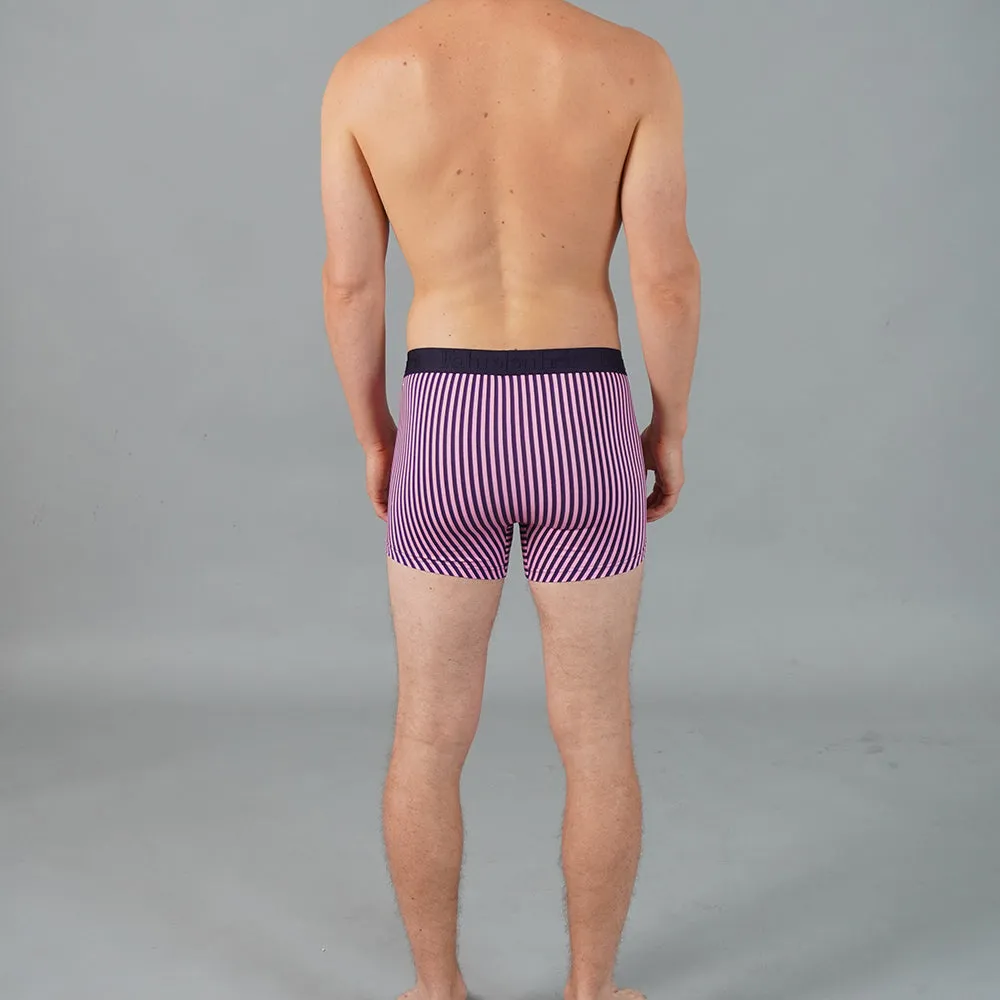 Grant Trunk | Vertical Stripe Pink/Navy