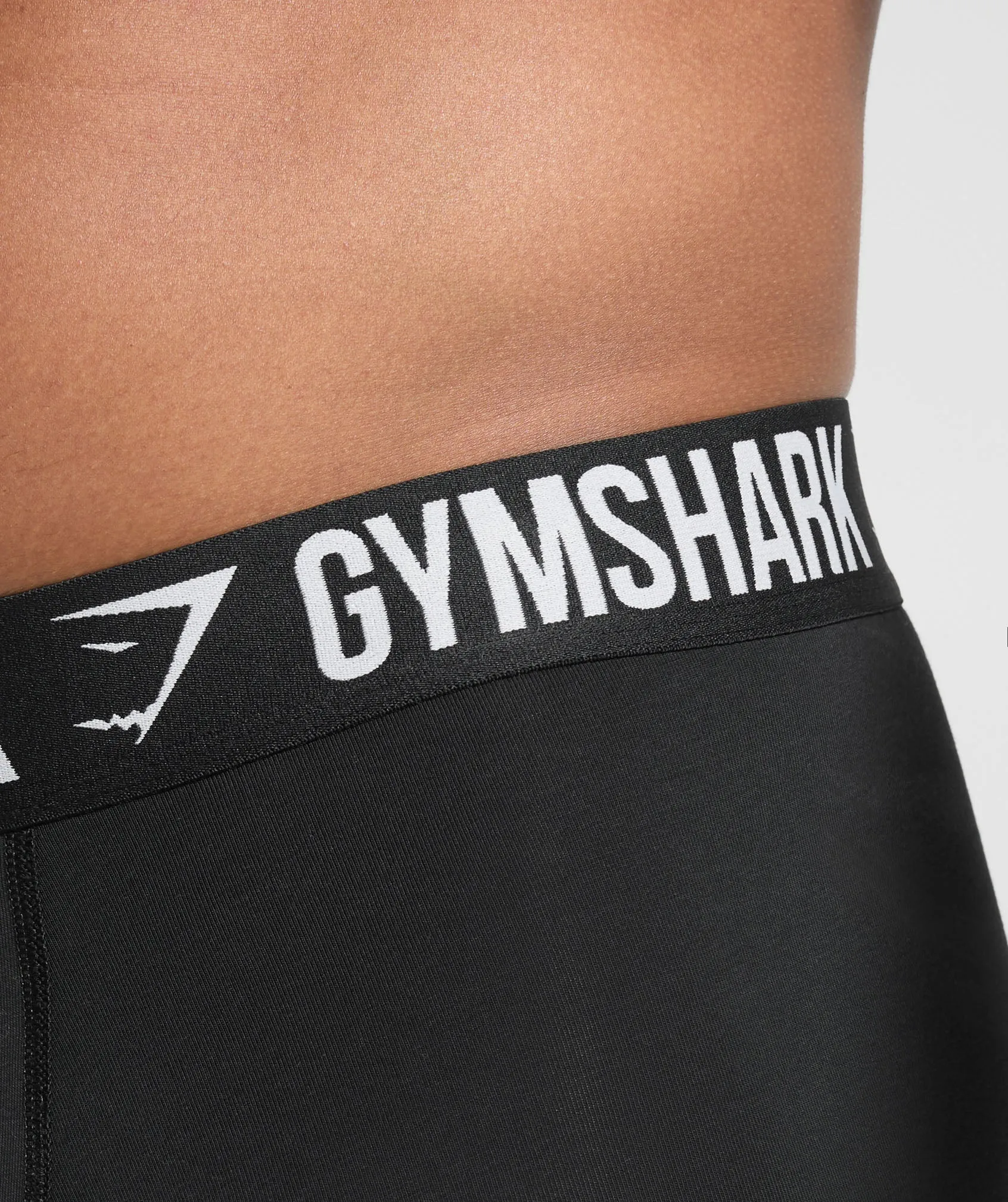 Gymshark Long Boxer Brief 3PK - Black/Black/Black