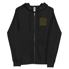 Hello There Premium Zip Up Hoodie