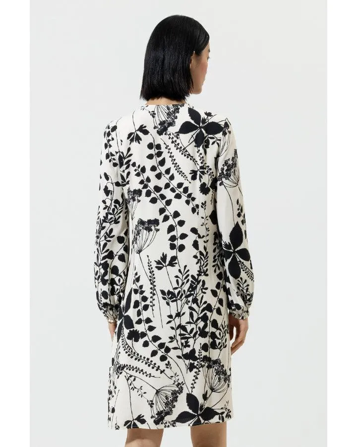 Herbarium Print Mini Dress