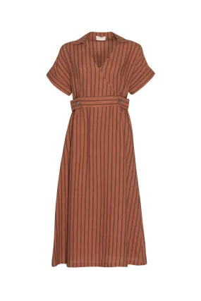 Highway Dress in Terracotta