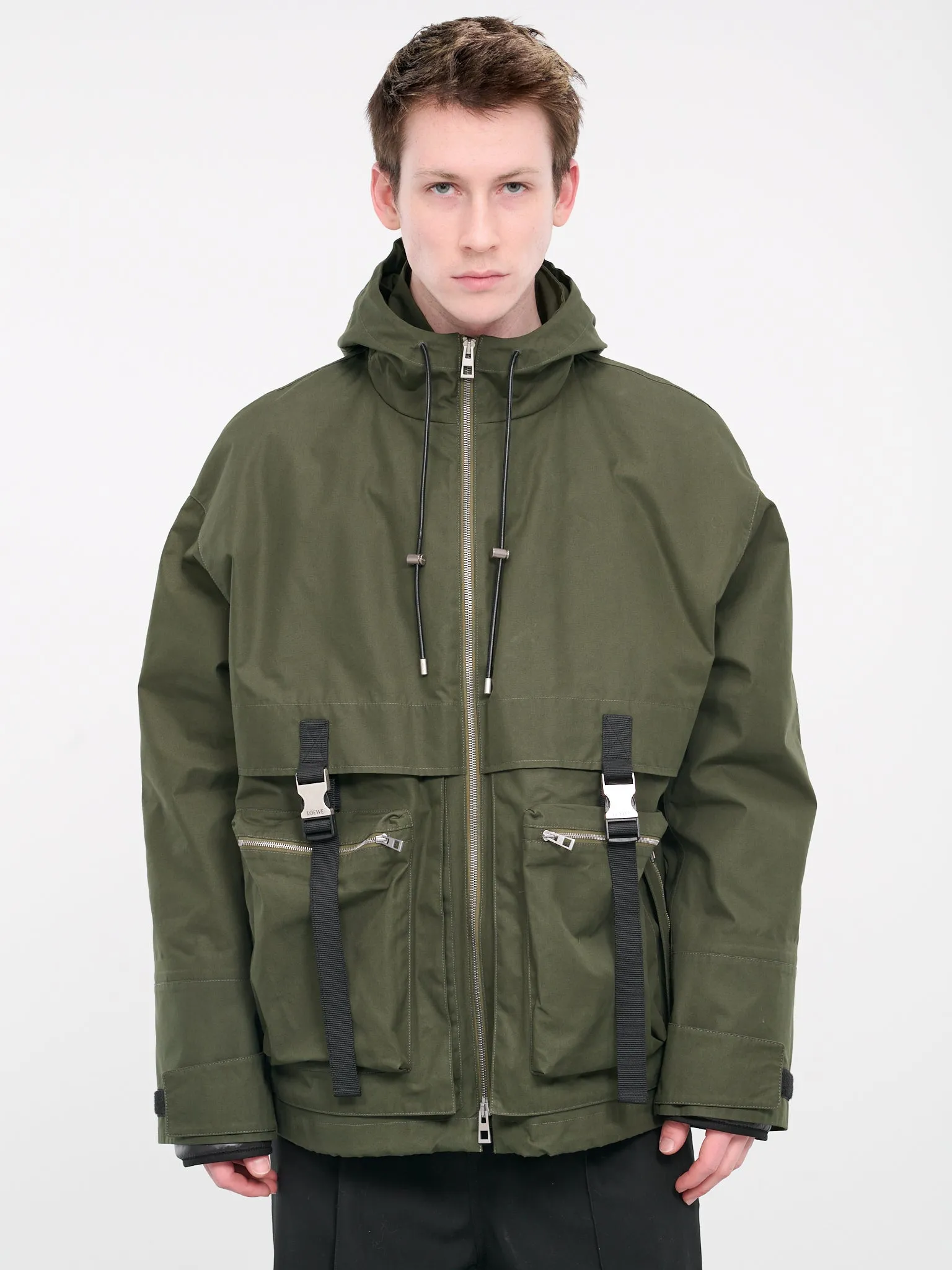 Hooded Parka (H526Y02W64-OLIVE-GREEN)