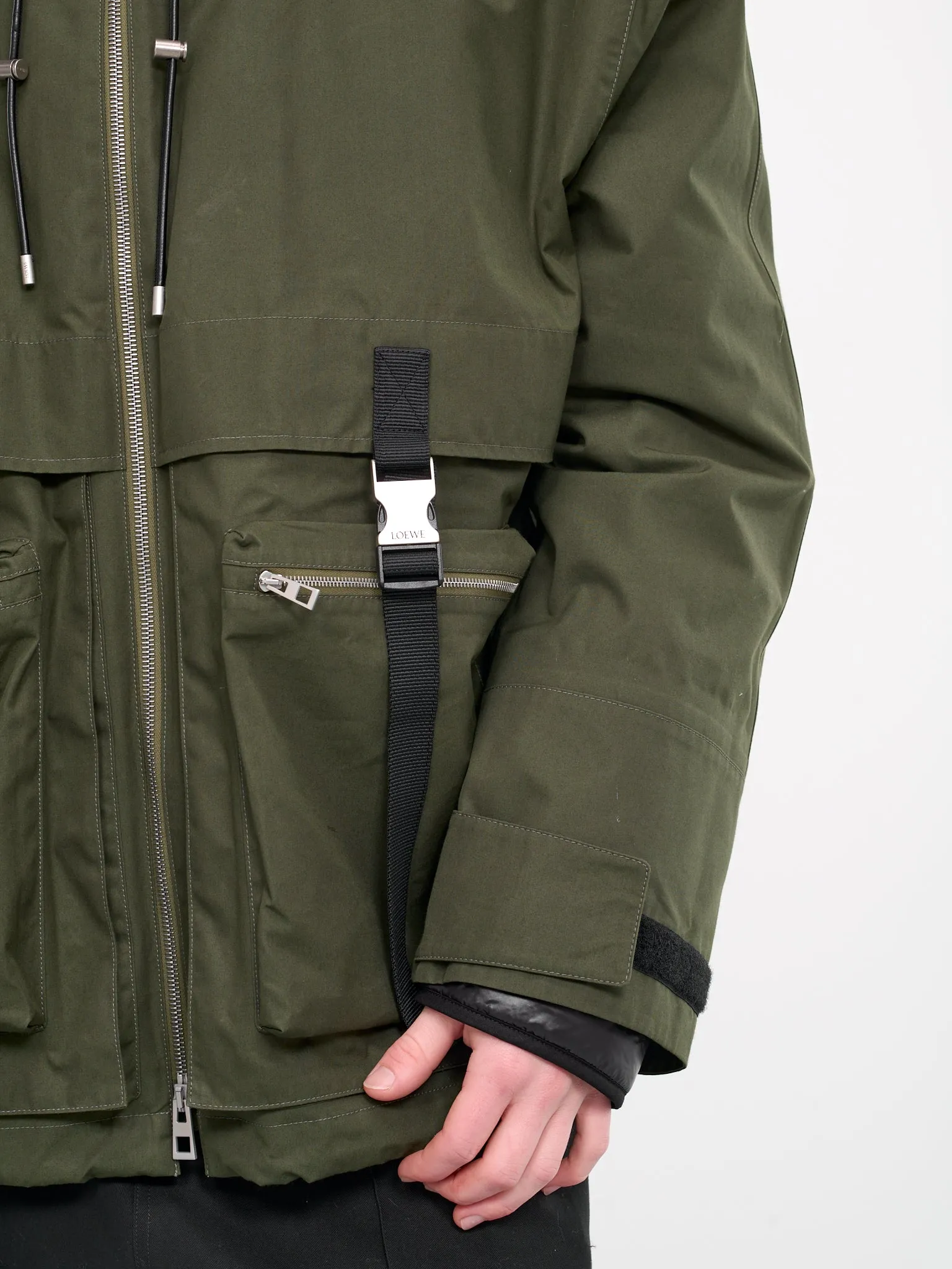 Hooded Parka (H526Y02W64-OLIVE-GREEN)