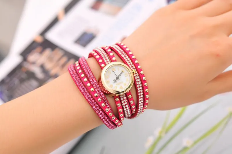 Hot Sale Fashion Vintage Bracelet Watch Women Wristwatch Ladies Quartz Watches