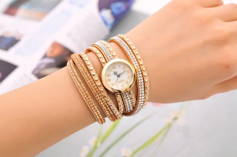 Hot Sale Fashion Vintage Bracelet Watch Women Wristwatch Ladies Quartz Watches