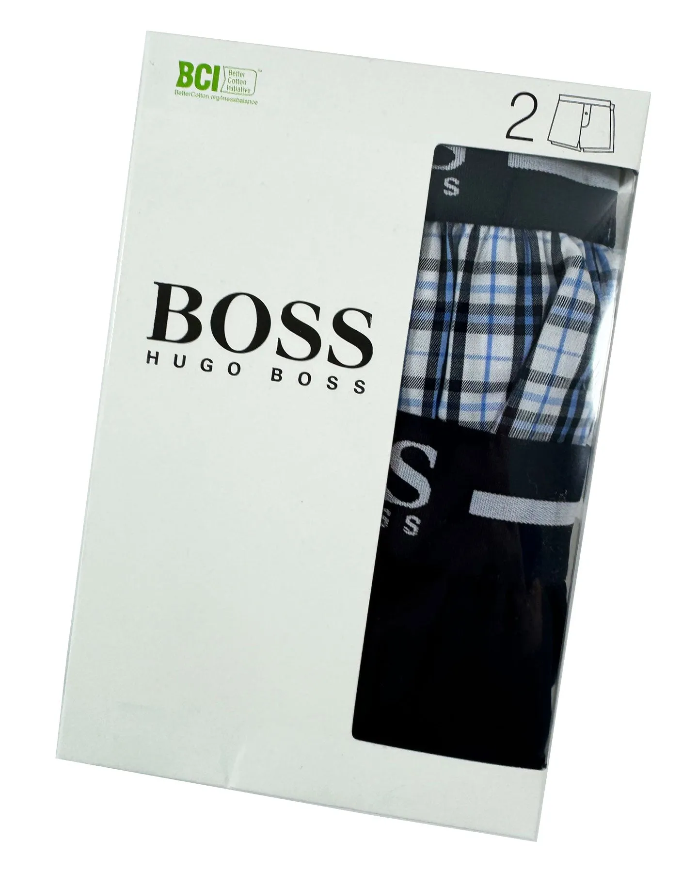 Hugo Boss Men Underwear 2 Pack Boxer Shorts S SALE