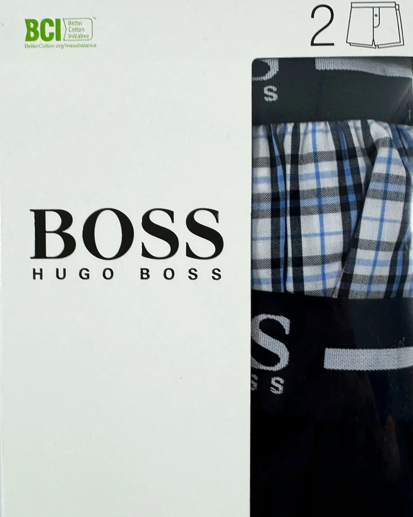 Hugo Boss Men Underwear 2 Pack Boxer Shorts S SALE