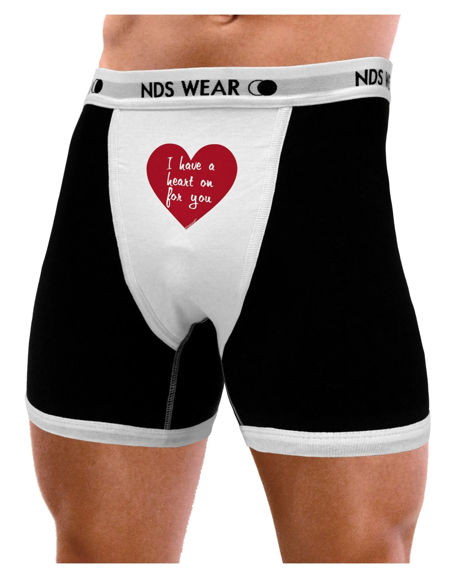 I Have a Heart On For You Mens Boxer Brief Underwear