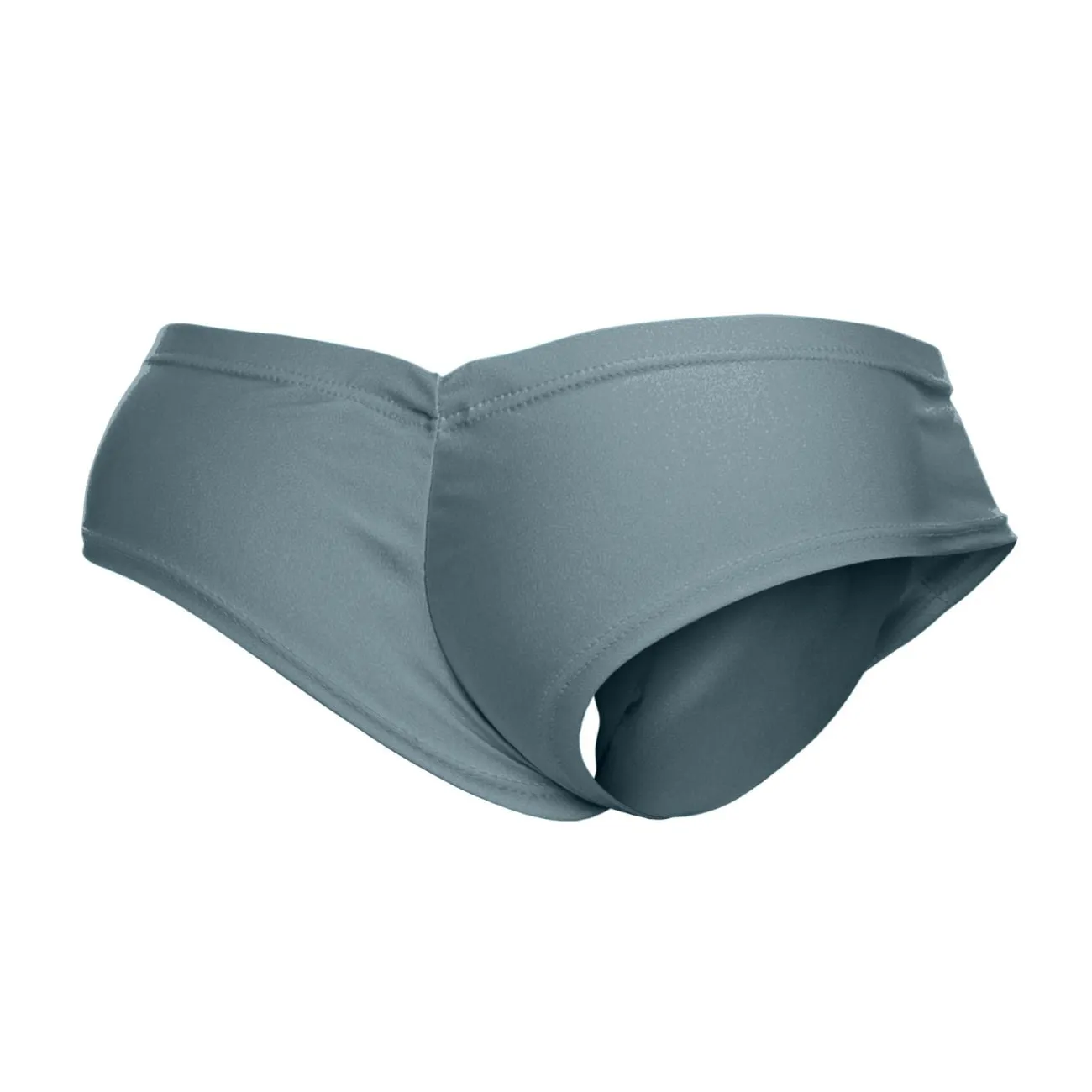 JUSTIN SIMON XSJ22 Cheek Briefs Color Metal Green