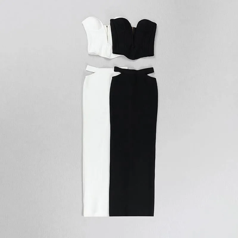 KittenAlarm - Zavrina Strapless Maxi Dress