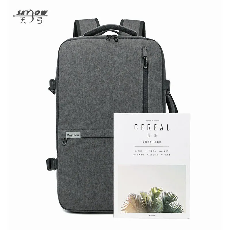 Korean Style Fashion Anti-Theft Briefcase Oxford Zipper Multi-Functional Backpack Large Capacity Outdoor Backpack Travel Bag