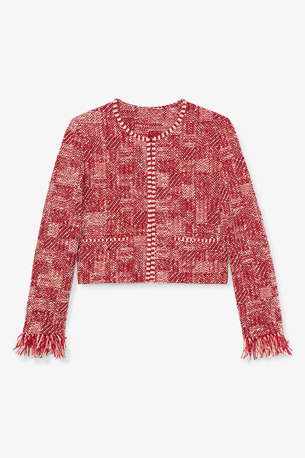 Lilia Jacket - Interweave :: Red Multi