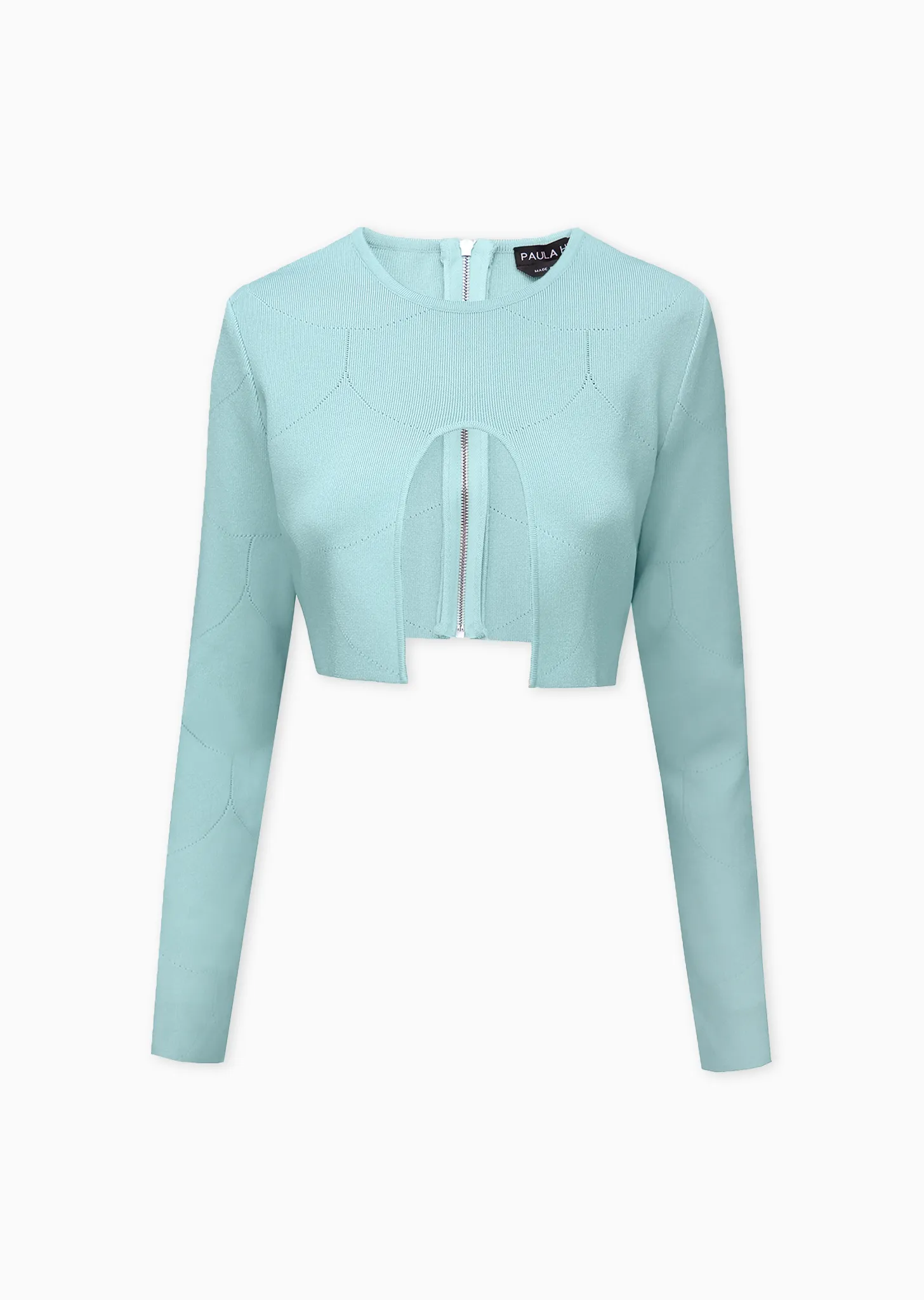 Louvre – Stretch Knit Arc Bolero Jacket