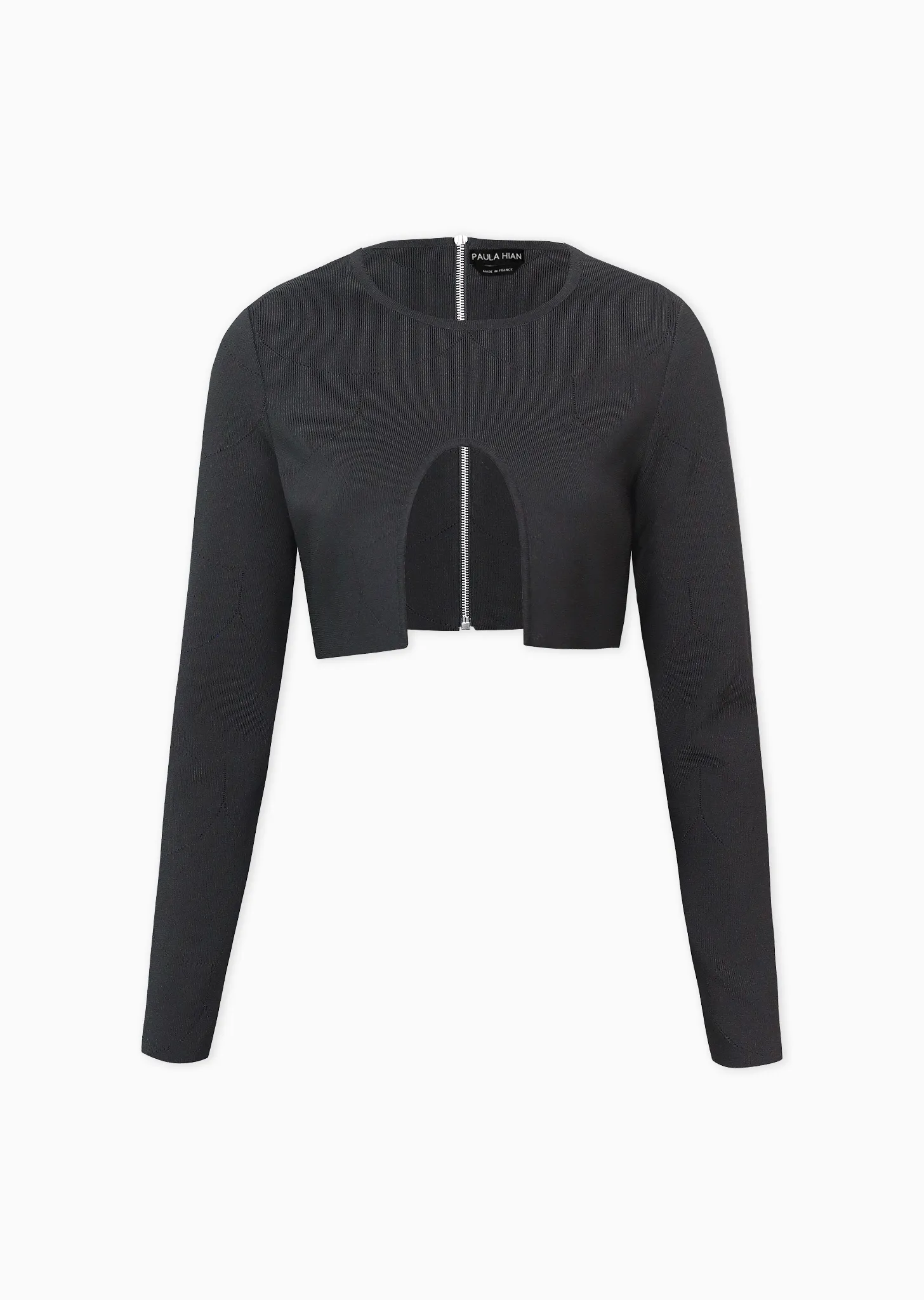 Louvre – Stretch Knit Arc Bolero Jacket