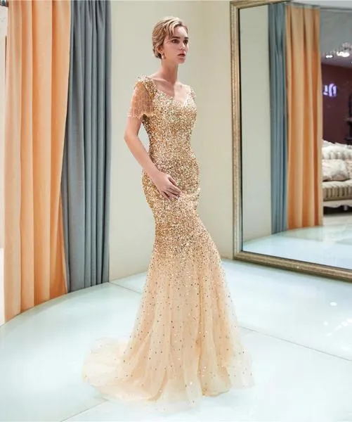 Luxury Christmas Party Prom Dresses