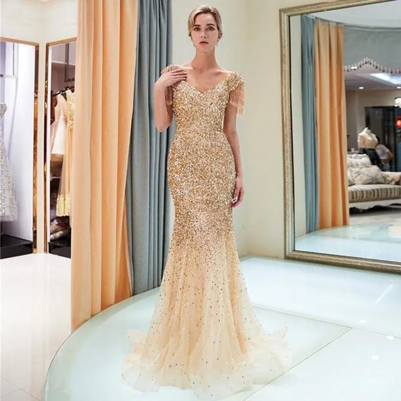 Luxury Christmas Party Prom Dresses