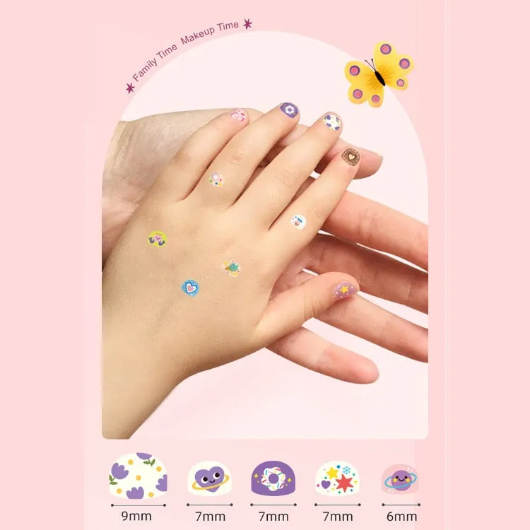 Magic Mirror Theme Nail Stickers | Flower Princess