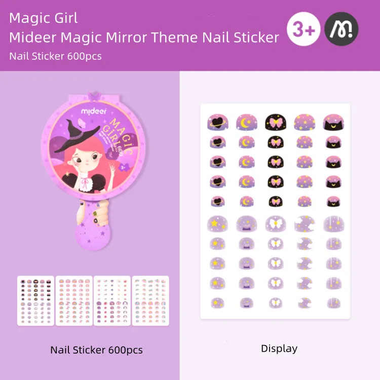 Magic Mirror Theme Nail Stickers | Magic Girl