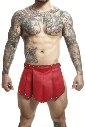 MaleBasics DMBL10 DNGEON Roman Skirt Color Red