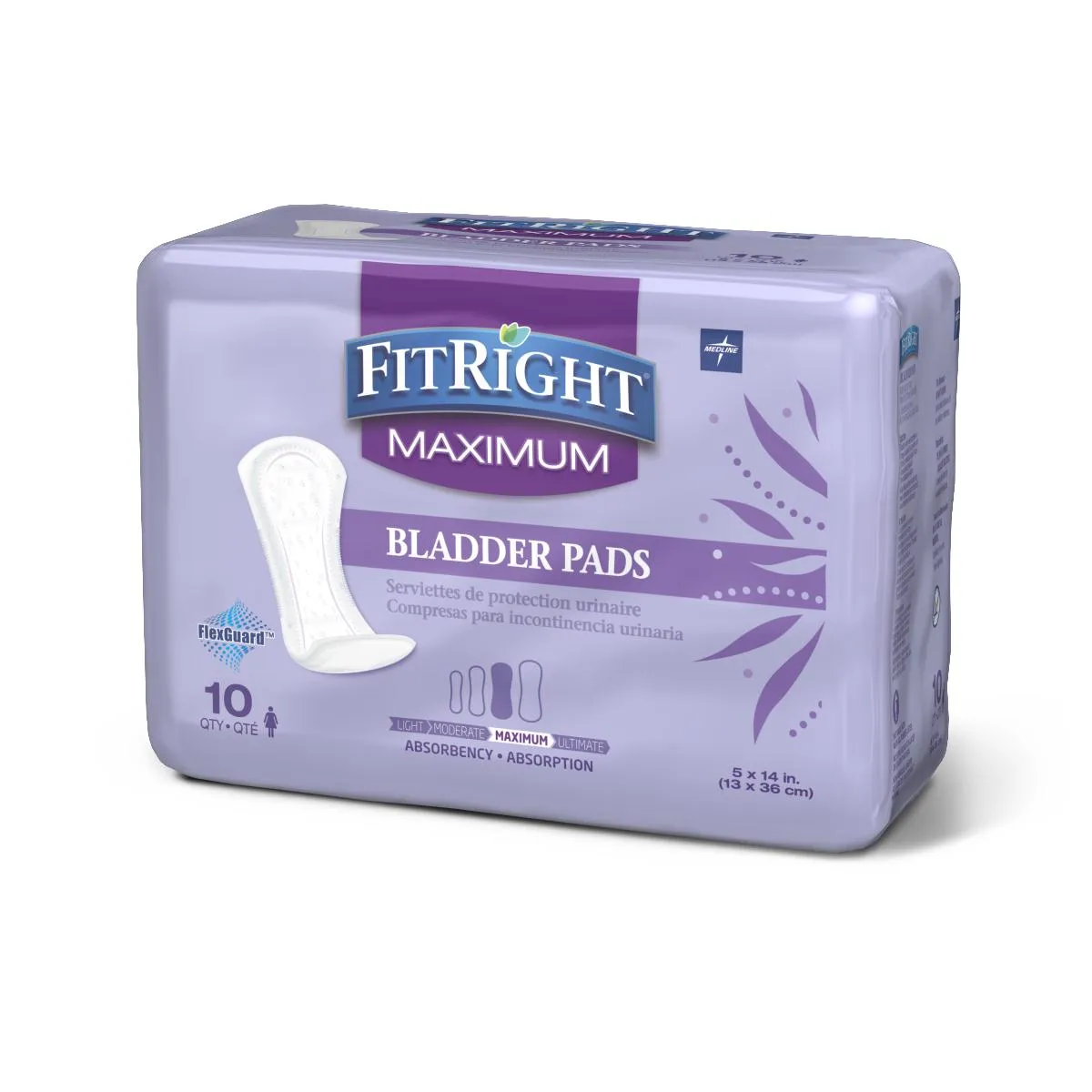 Medline FitRight Bladder Control Pads