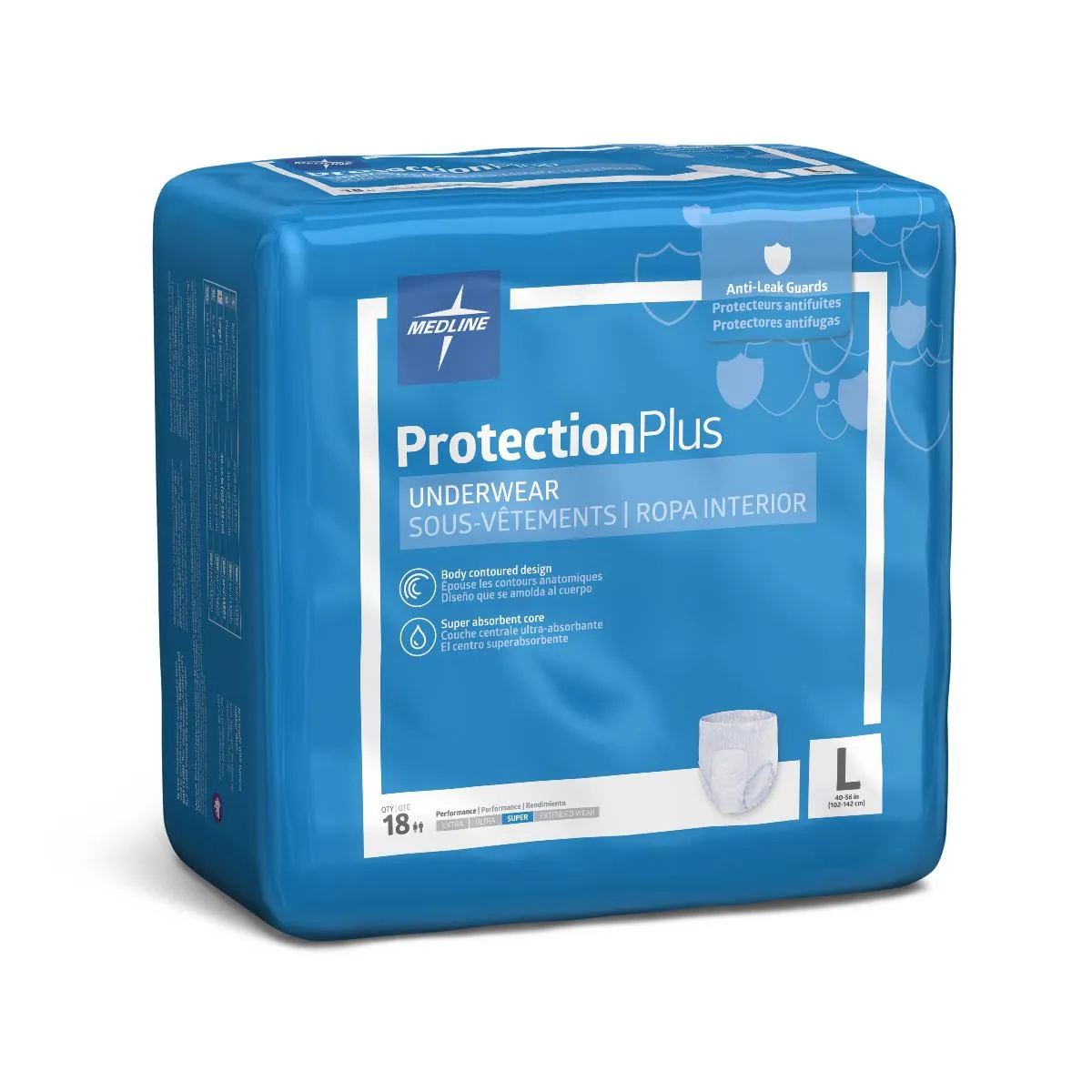 Medline Protection Plus Superabsorbent Adult Underwear