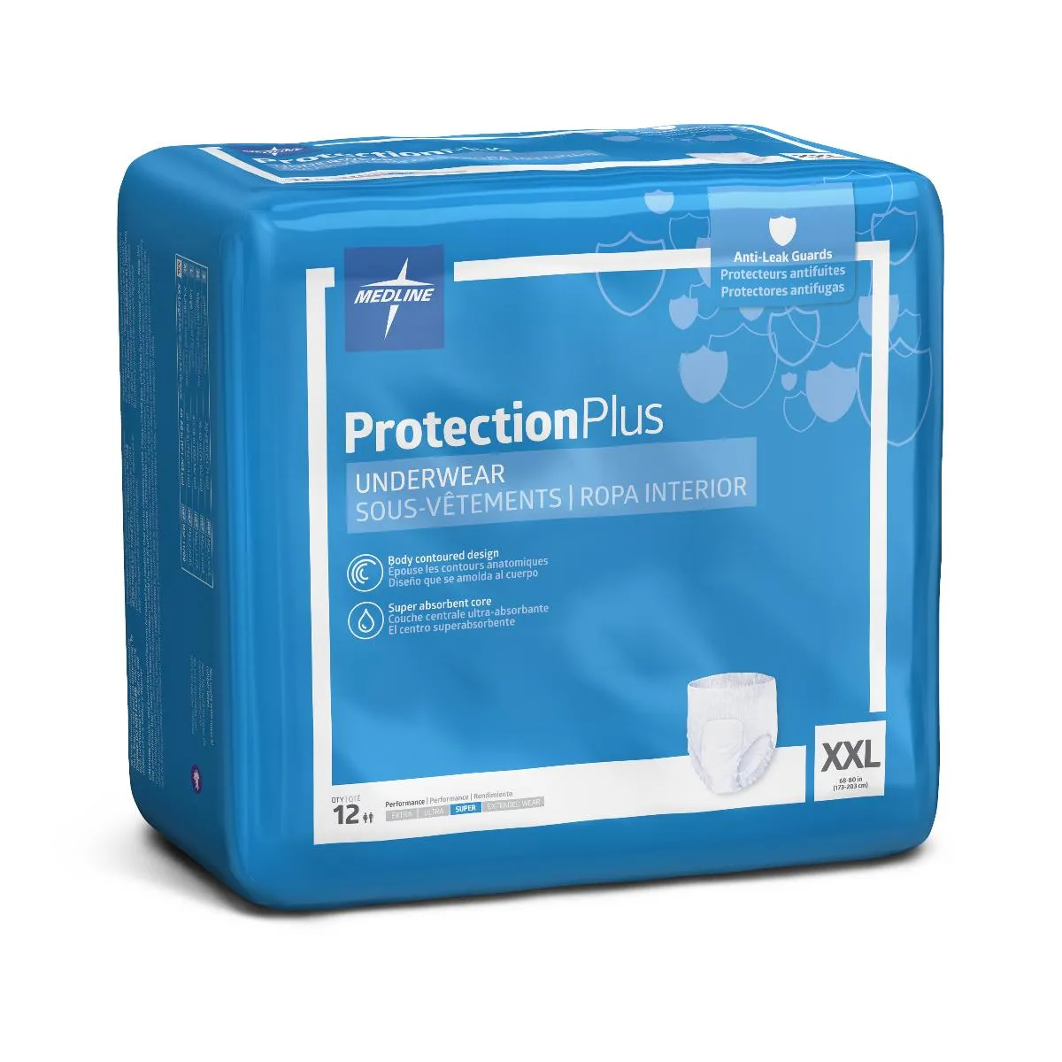 Medline Protection Plus Superabsorbent Adult Underwear