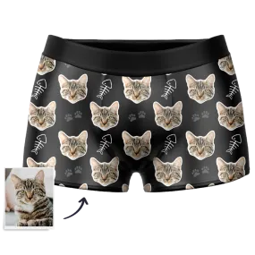 Men's Custom Cat Boxer Shorts