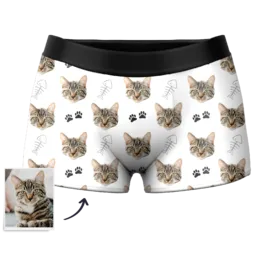 Men's Custom Cat Boxer Shorts