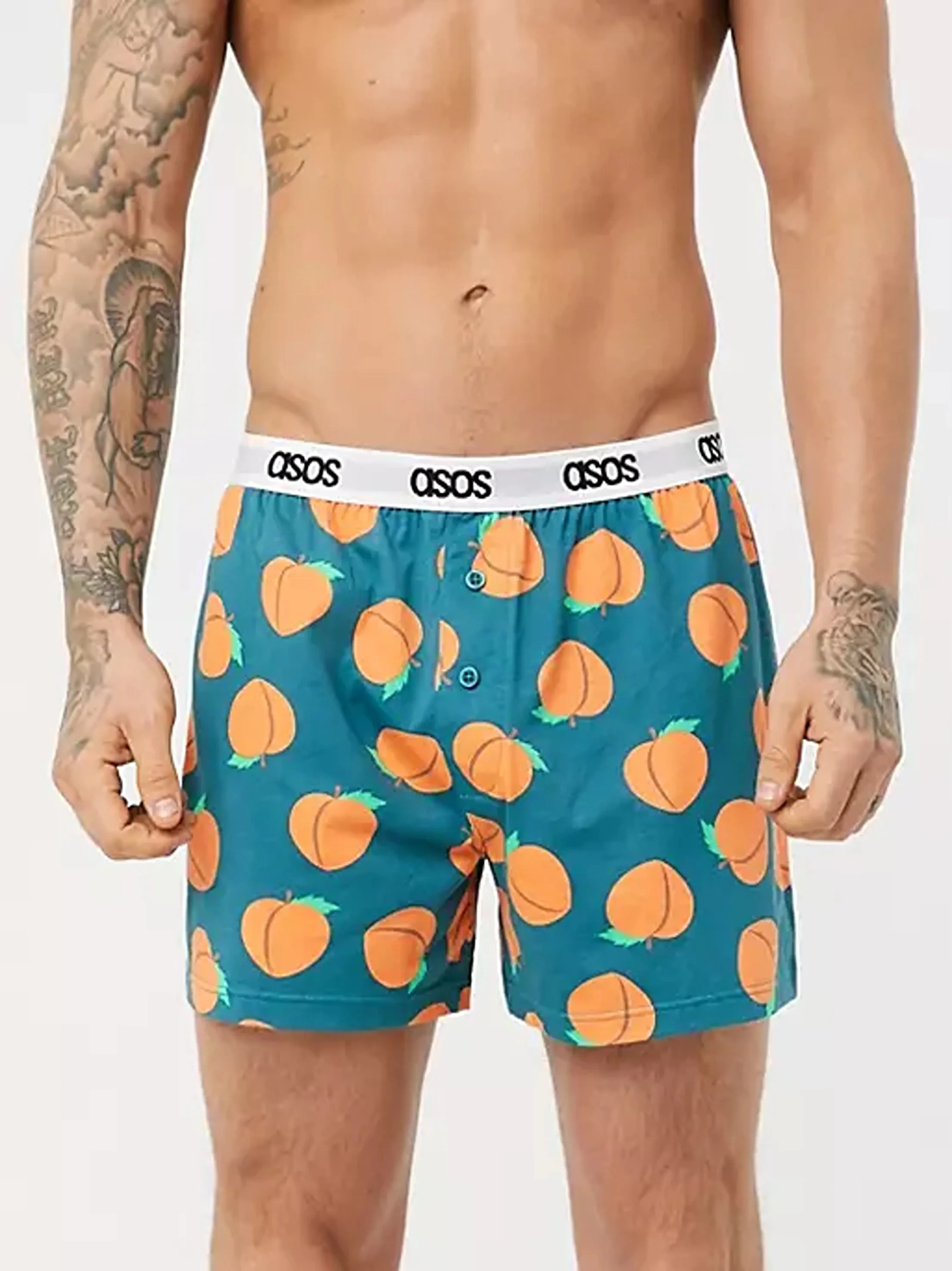 Men's Fruits Printed Boxer,Multi