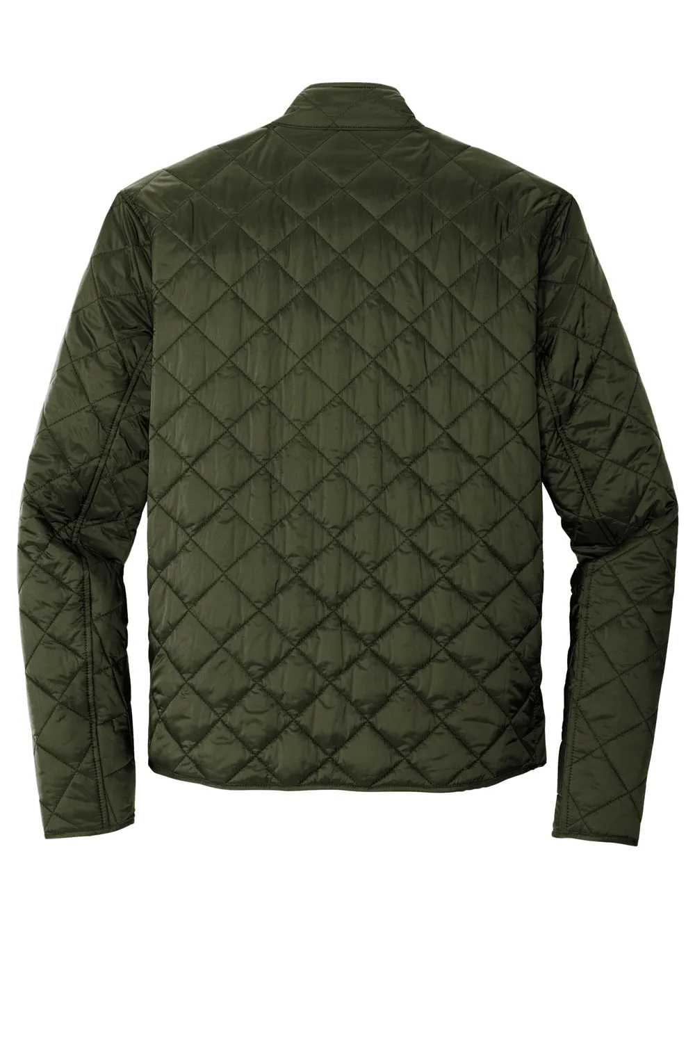 Mercer Mettle Mens Quilted Water Resistant Full Zip Jacket - Townsend Green