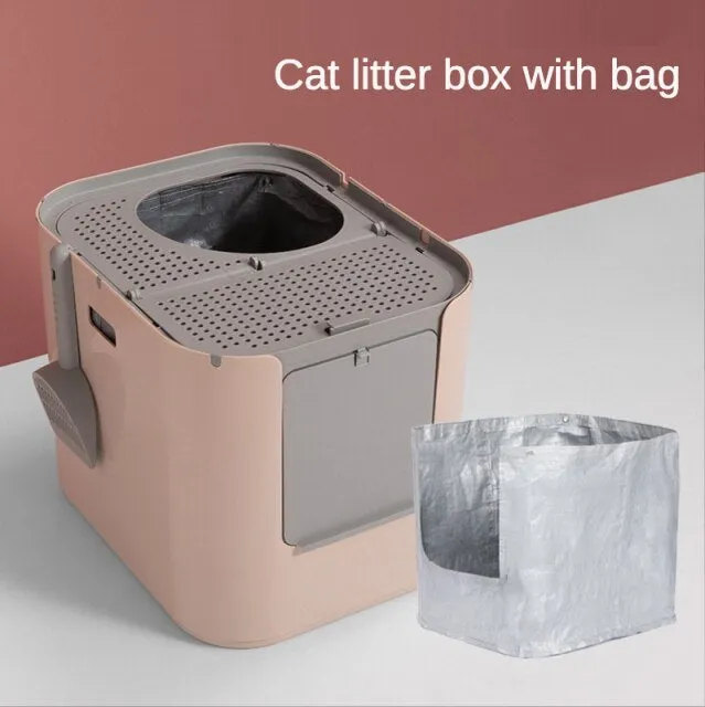 Minimal Anti-Odor Cat Litter Box