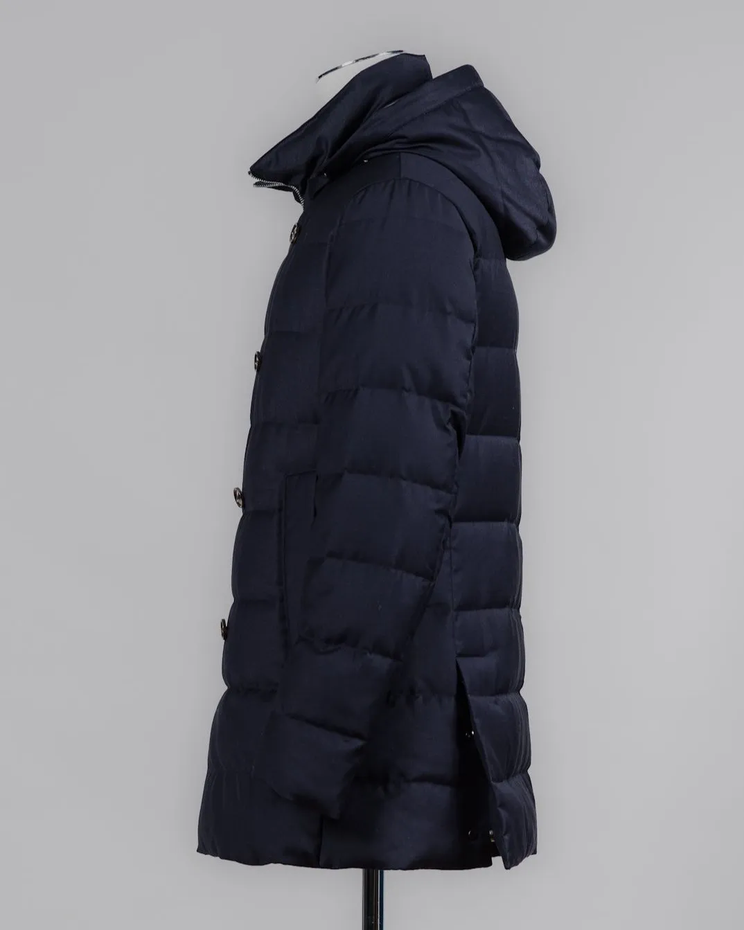 Montecore Super 120's Wool DB Parka / Navy