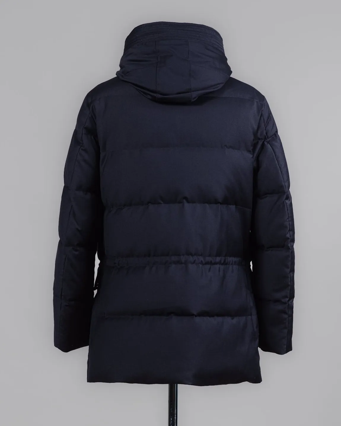 Montecore Super 120's Wool Down Parka / Navy