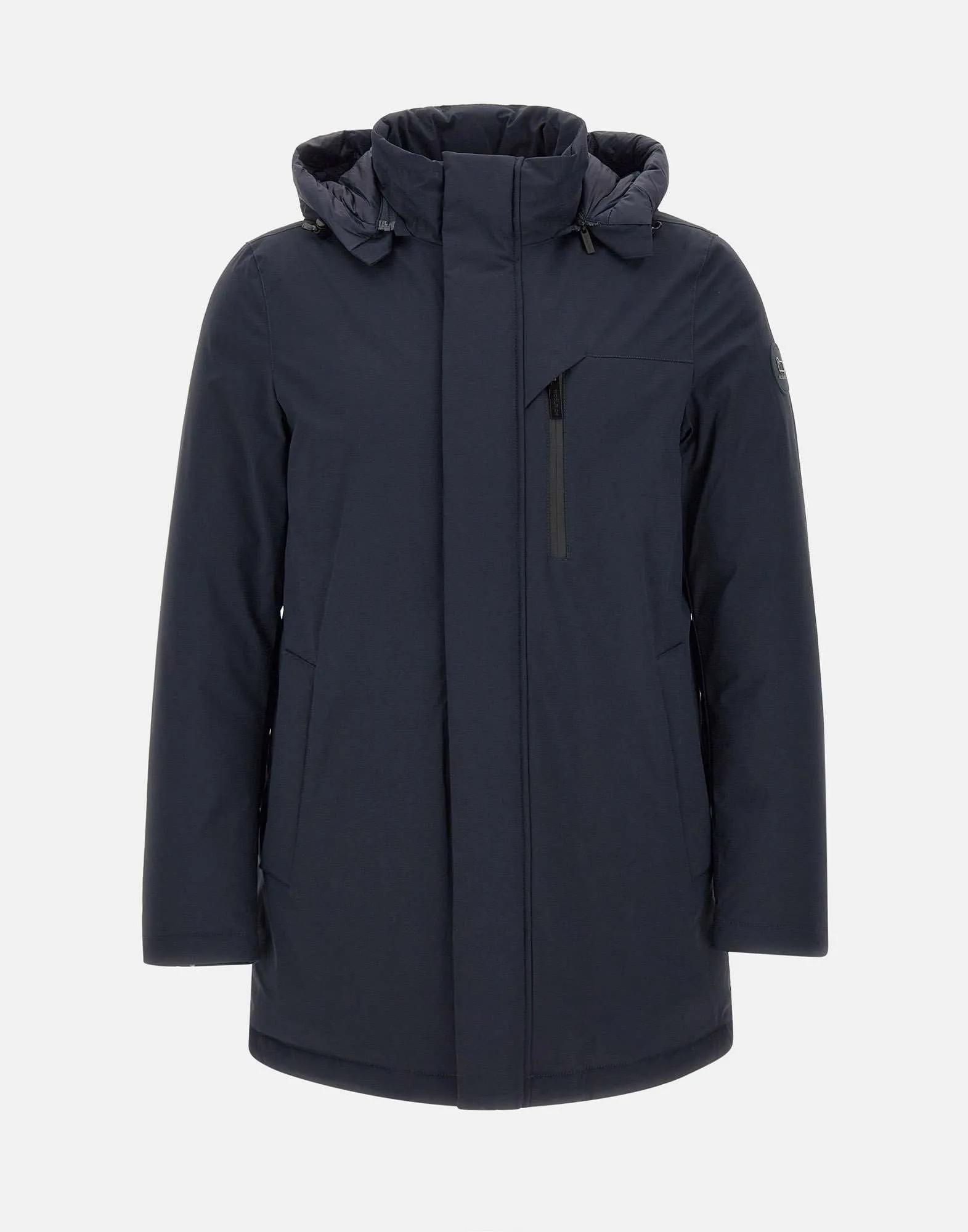 Mountain Stretch Men's Blue Parka