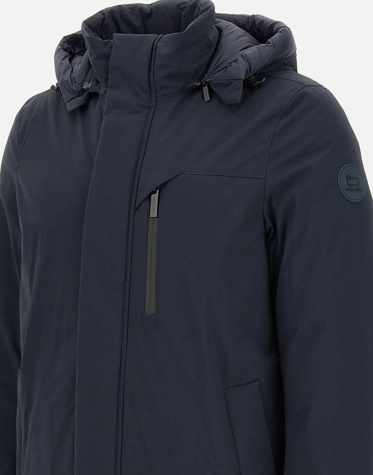 Mountain Stretch Men's Blue Parka