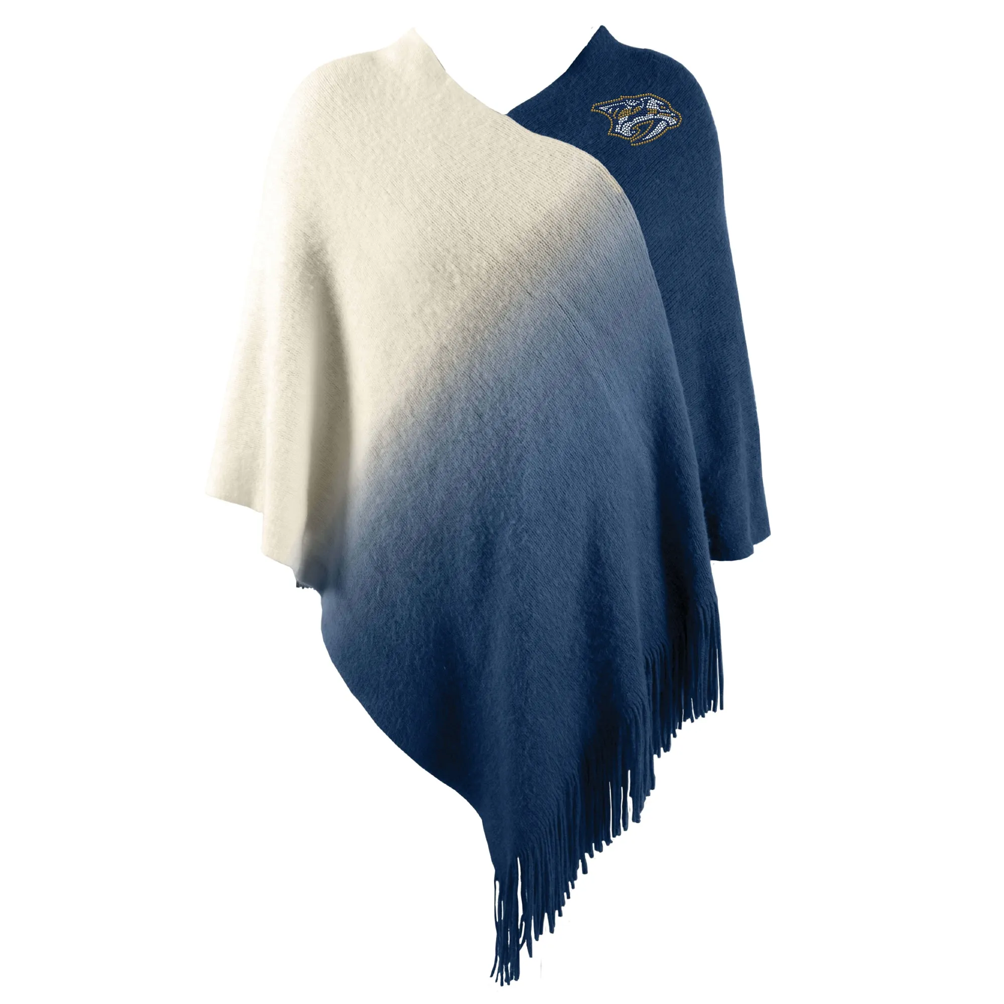 Nashville Predators Dip Dye Poncho