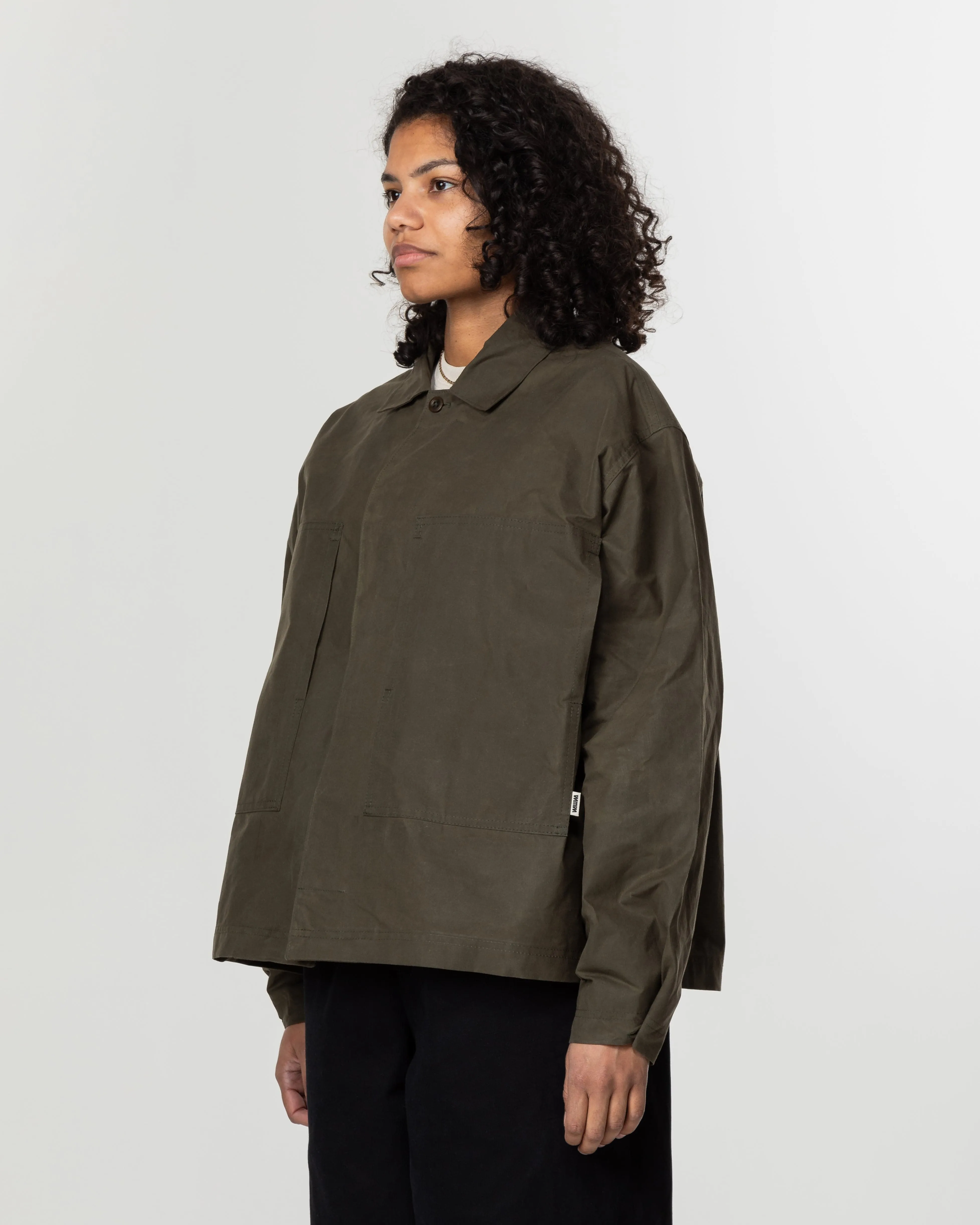 Nell Overshirt - Khaki Green