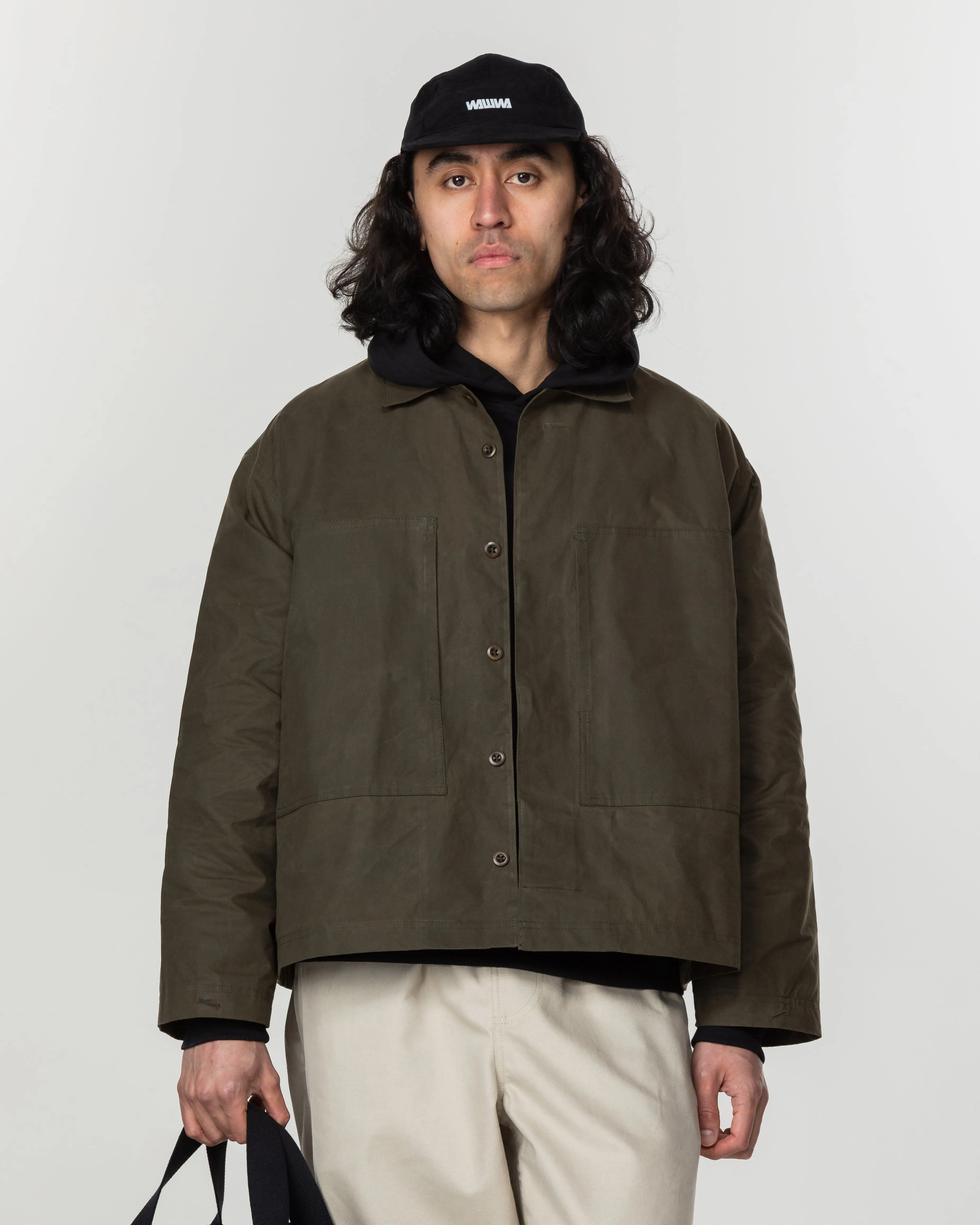 Nell Overshirt - Khaki Green