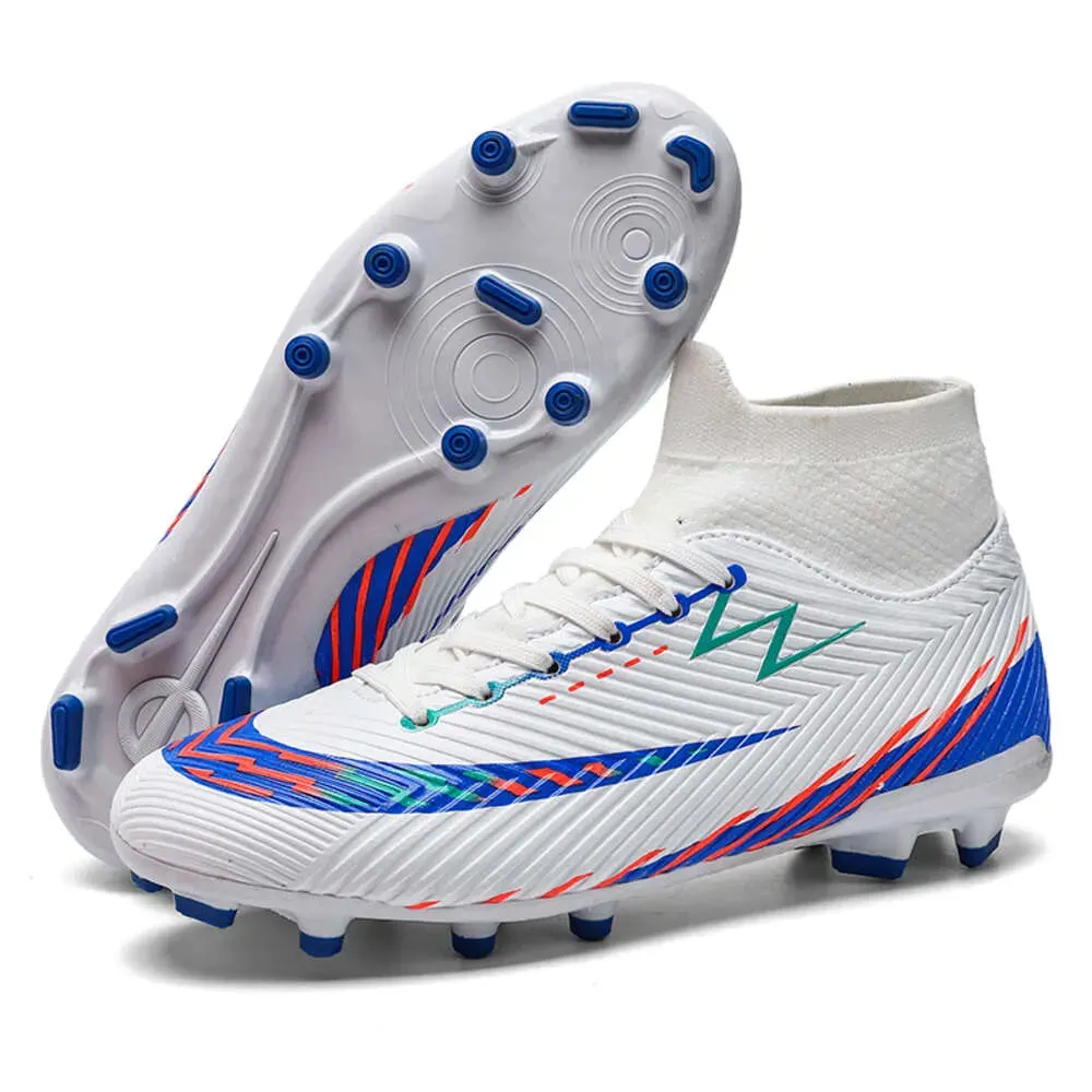 New High Quality Boots TPU Natural Grass Anti slip and Breathable Soccer Match men Football Shoes