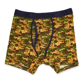 Newman Boxer Brief | Green Camouflage