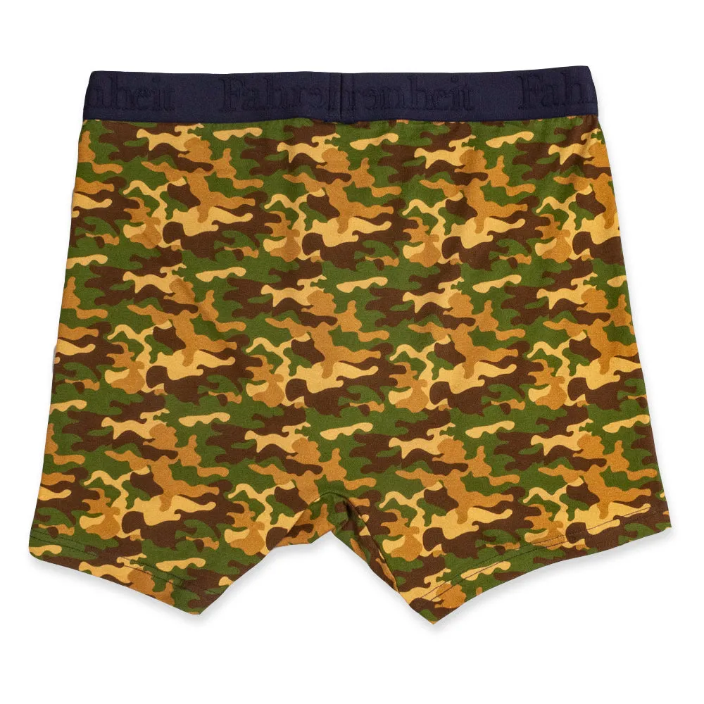 Newman Boxer Brief | Green Camouflage