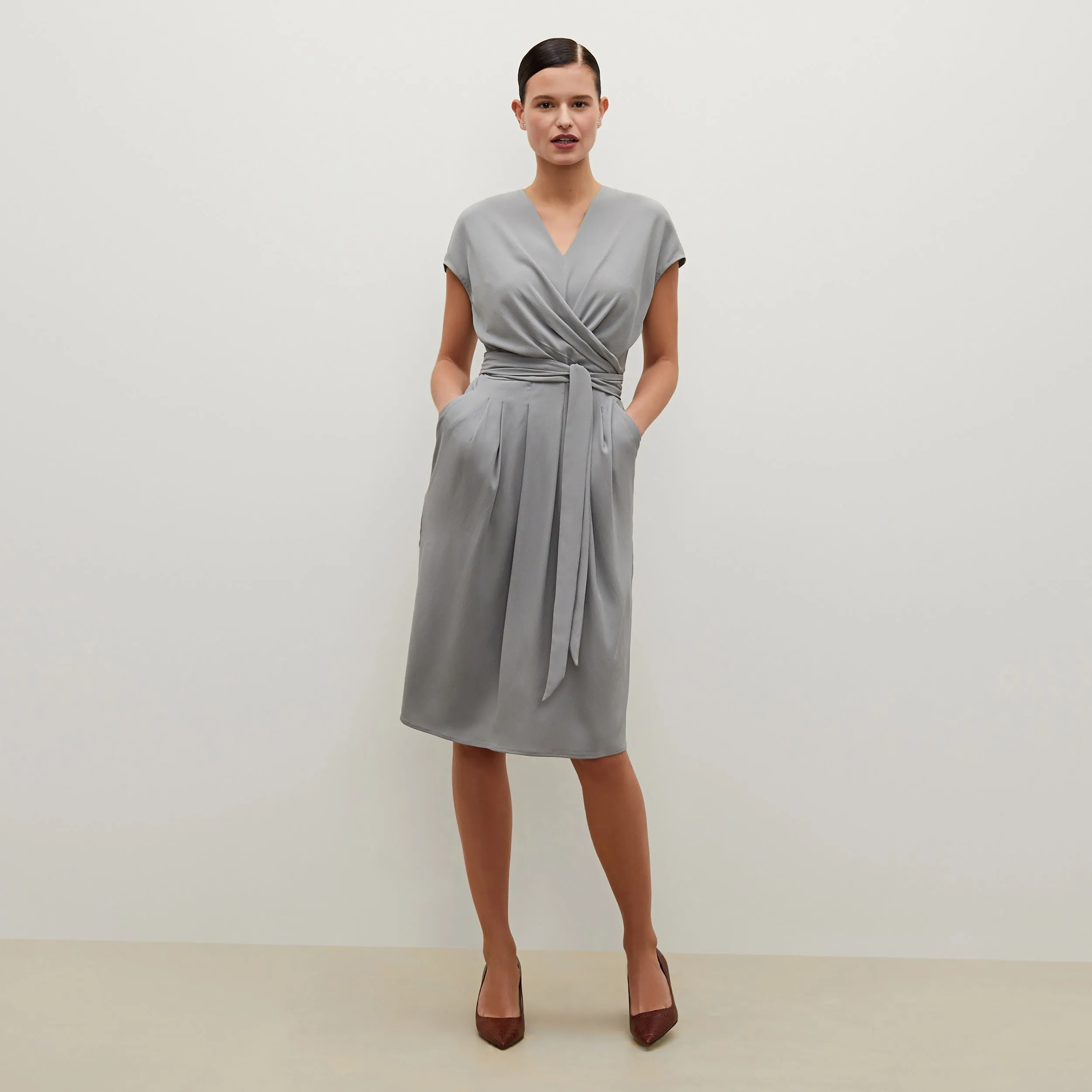 Noel Dress - Soft Wave :: Silver