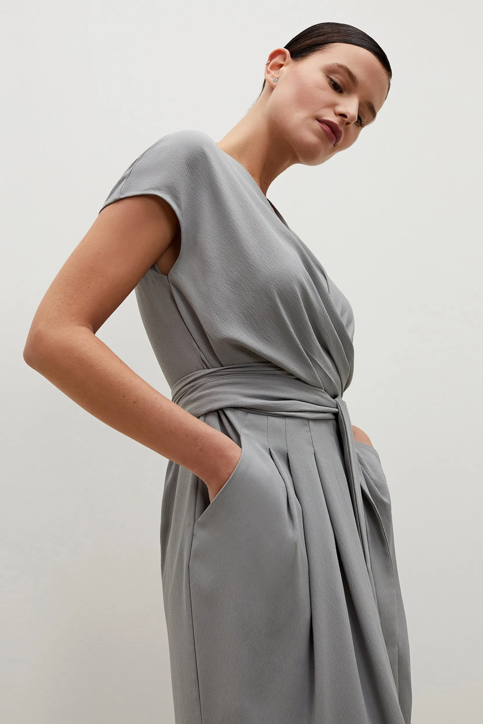 Noel Dress - Soft Wave :: Silver