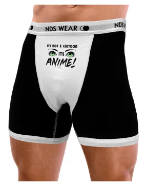 Not A Cartoon Eyes Green Mens Boxer Brief Underwear