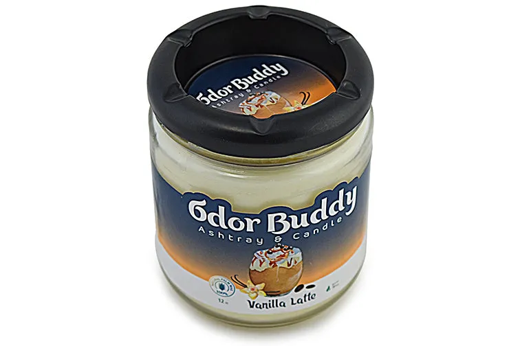 Odor Buddy Candle w / Ashtray Lid