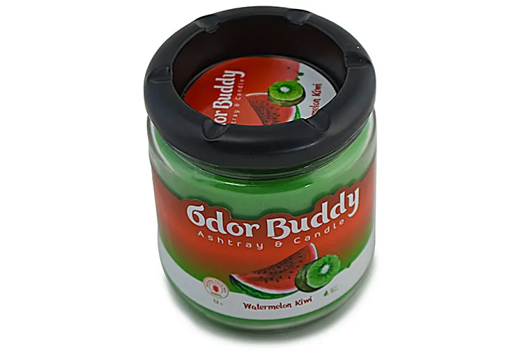 Odor Buddy Candle w / Ashtray Lid