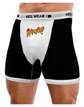 Onomatopoeia BAMM Mens Boxer Brief Underwear