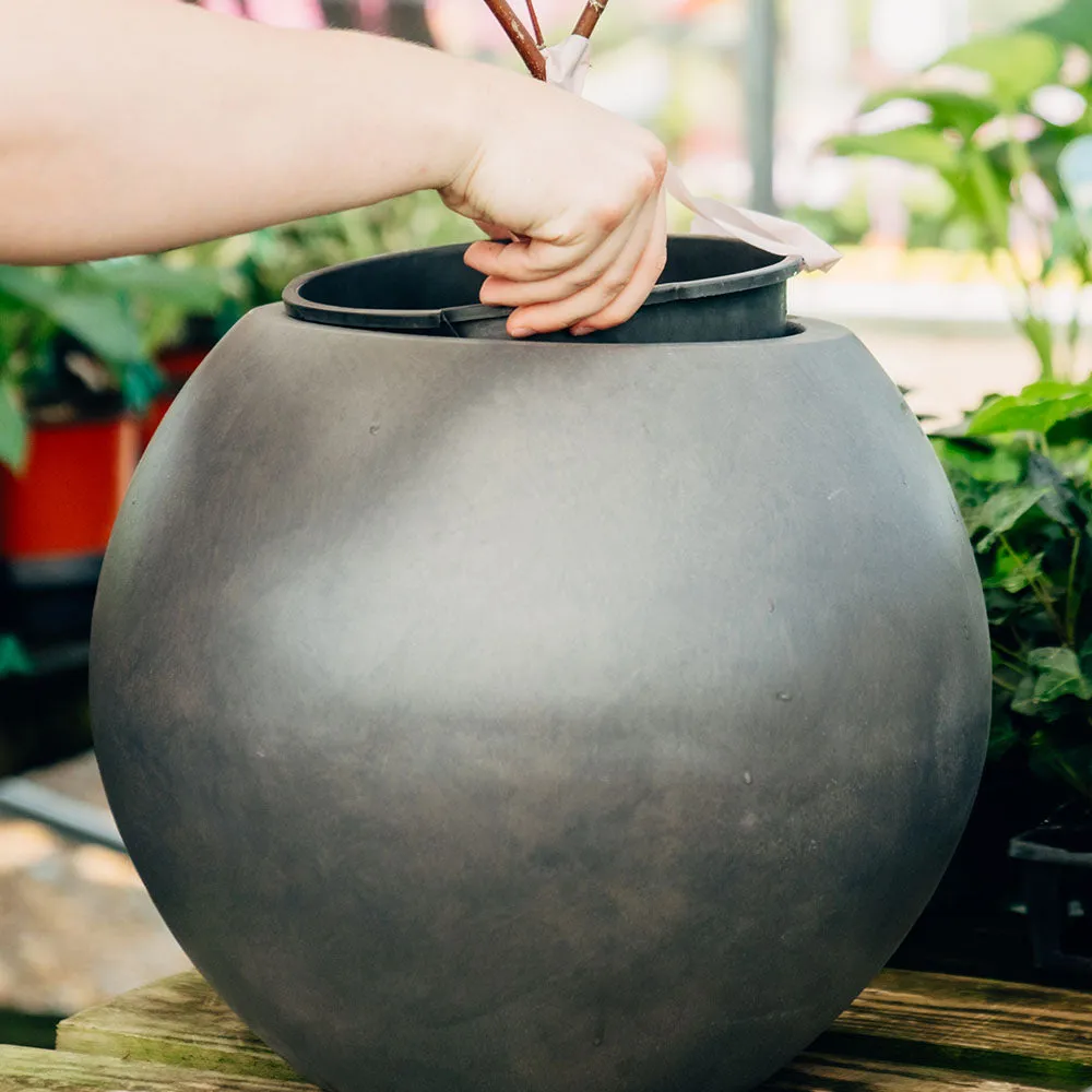 Onyx Sphere Planters